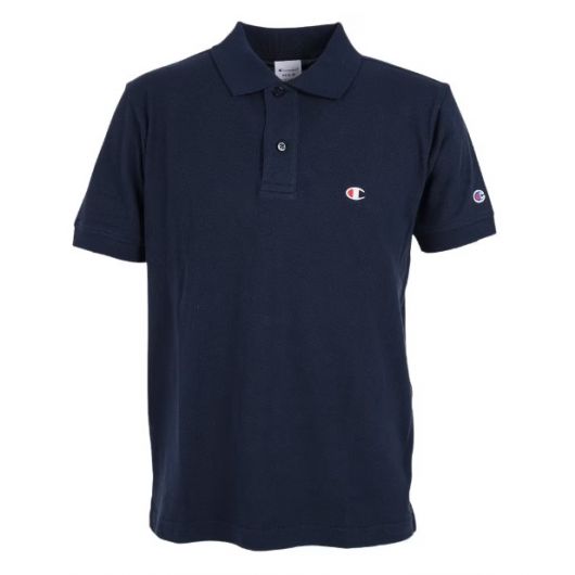 Champion Heritage Polo Shirt Men s Short Sleeve in Navy Blue C3 X355 370 starthreesixty