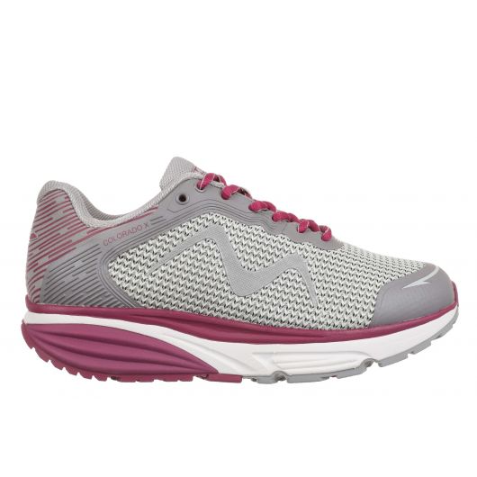 MBT COLORADO X Women s Outdoor Shoe in Grey Berry starthreesixty