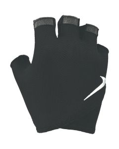 NIKE Women&#039;s Gym Essential Fitness Gloves in Black/White-S