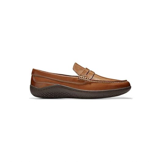 cole haan british tan loafers