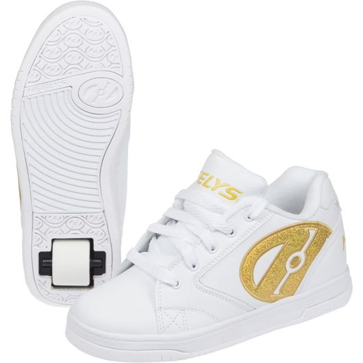 Propel 2.0 Roller Sneaker in White/Gold 