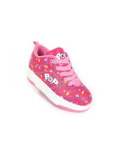 HEELYS Pop Strive Roller Sneaker in Hot Pink