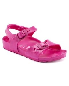 BIRKENSTOCK Rio Essential EVA Kids Narrow Width Sandals in Beetroot Purple