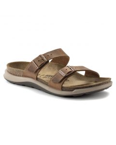 BIRKENSTOCK Sierra Women's Regular Width Sandals in Ginger Brown