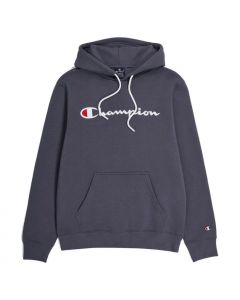 Champion Basic Hooded Sweatshirt in Dark Gray