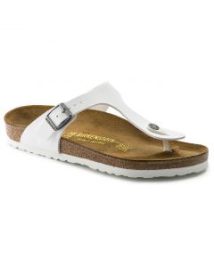 Birkenstock Gizeh Birko Flor in White