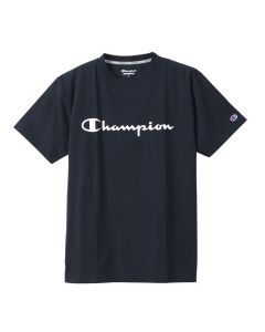 Champion Men's Short Sleeve Sports T-Shirt in Dark Navy (C3-RS308)