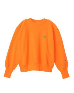 CHAMPION Women's Crew Neck Sweatshirt in Orange (CW-Y019)