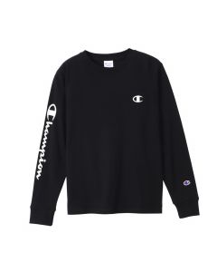 Champion Women's Long Sleeve T-Shirt in Black