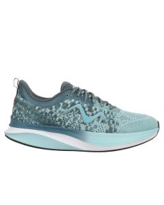 MBT HURACAN-3000 II Camouflage Women Running Shoe in Aqua Blue