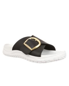 MBT Koza Women Sandals in Black/White