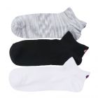 Champion 'C Odorless" 3 pairs of sneaker-in socks mesh assorted colors (CMSCS401) 