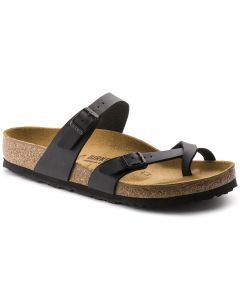 BIRKENSTOCK Mayari Birko-Flor Unisex Regular Width Sandals in Black