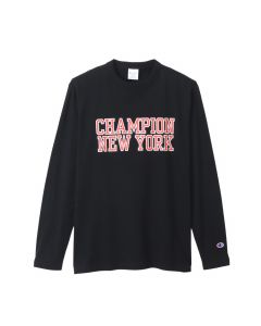 Champion Men's Long Sleeve T-Shirt in in Black (C3-X410)