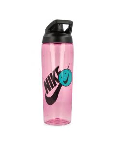 NIKE TR Hypercharge Chug Bottle 24 OZ In Pink/Black